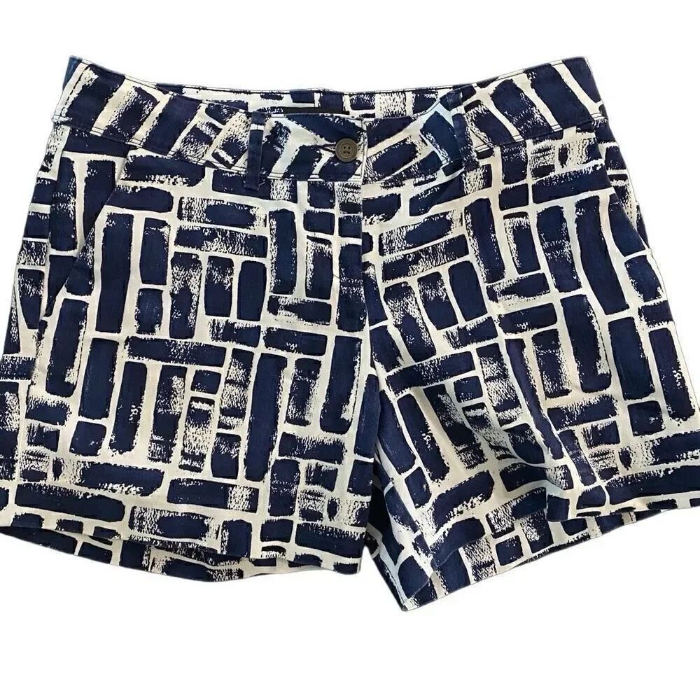The limited size 6 navy blue shorts